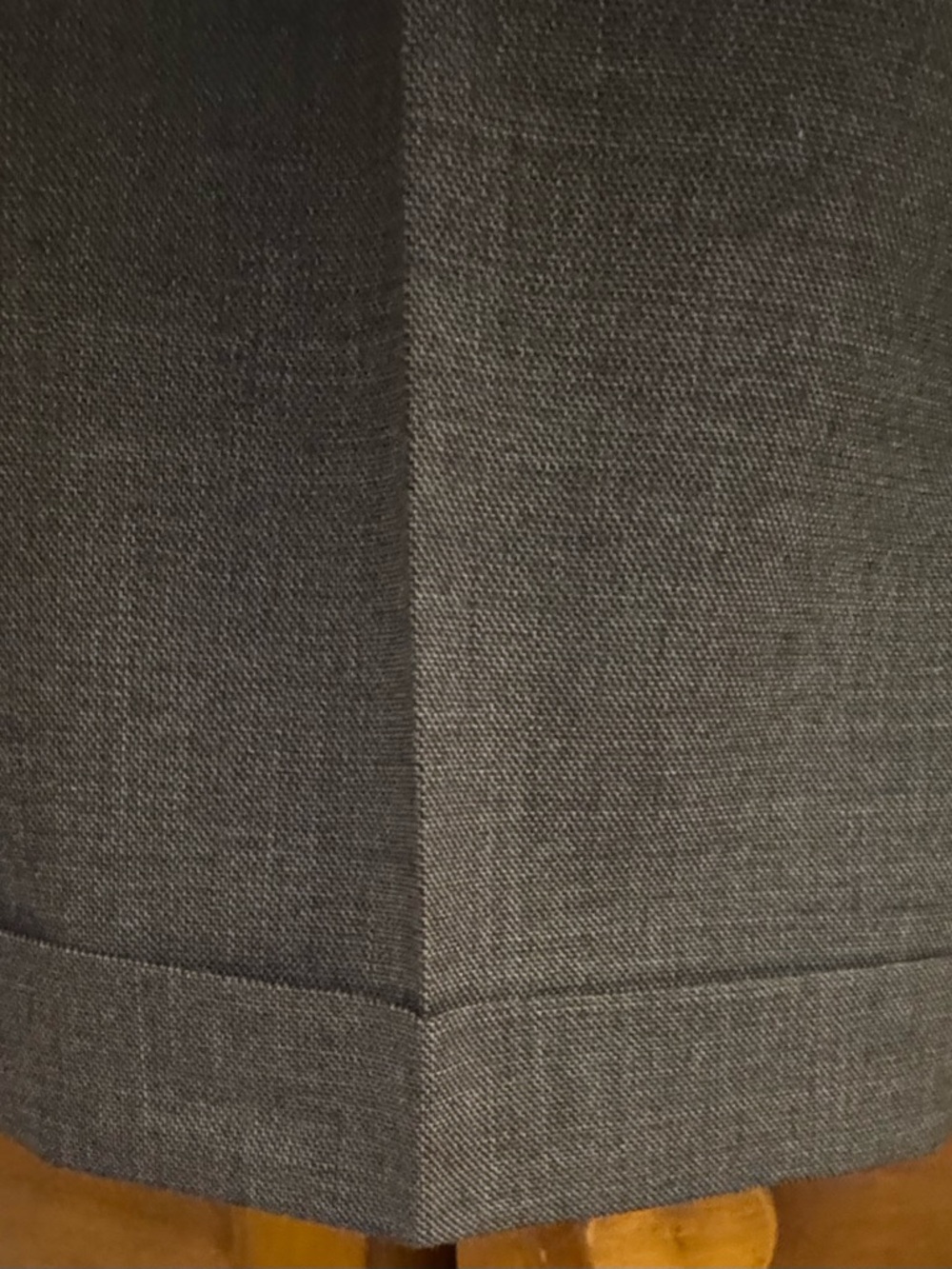 Sando Clive Wool-Blend Trousers in Dark Grey sz 40 (10) Medium - Picture 7 of 12